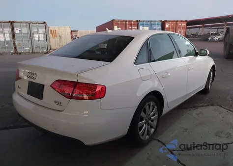 2010 Audi A4 2.0T Premium from USA, damaged, VIN WAUFFAFL4AN037182